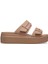 Brooklyn Buckle Low Wedge Kadın Terlik 207431-2Q9 Latte 1