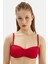 Kadın Kırmızı Straplez Bikini Üst 2503 2