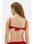 Kadın Kırmızı Straplez Bikini Üst 2503 3