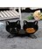 Parlak Beyaz Siyah Stil Kedi Mama Kaseleri Kedi Su Kasesi Kaymaz Içme Bulaşık Besleyici Aksesuarlar Ürünler Boyun Koruyucu Köpek Çift Kedi Kase Comedero Gato (Yurt Dışından) 4