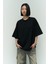 Kadın Oversize Penye Kısa Kollu T-Shirt 1