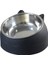 Siyah Stil 400ML Kaymaz Kedi Köpek Kase 15 Derece Eğik Koruma Boyun Yavru Kediler Besleyici Kedi Pet Kaseler Için Paslanmaz Çelik Çökmeye Dayanıklılık Bulaşık (Yurt Dışından) 1