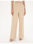 Kadın Bej Yüksek Bel Straight Fit Pantolon 50289786-VR011 2