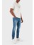 J14 Normal Bel Slim Fit Jeans Erkek Kot Pantolon 3DZJ14 Z1TTZ 25EV 5