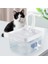 Kırmızı Stil Yeni 2l Pet Kedi Su Çeşmesi USB Otomatik LED Işık ile Köpek Içme Çeşmesi Tiryakisi Besleyici Pet Içme Çeşmesi Dispenseri (Yurt Dışından) 4