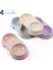 Pembe Stil Macaron Pet Çift Kase Plastik Yavru Köpek Maması Içme Tepsisi Besleyici Kedi Besleme Pet Malzemeleri Aksesuarları Cuenco Para Gatos (Yurt Dışından) 2