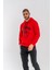 Sweatshırt Kapşonlu - 904 - B11 - Kırmızı 5