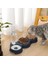Lacivert Tarzı Kedi Kasesi Üç Kase Otomatik Besleyici Devrilmeye Karşı Nem Geçirmez Ağız Köpek Kase Kediler Için Su Besleyici Kase (Yurt Dışından) 4