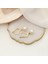 925 Ayar Gümüş White Tatlısu Incisi Küpe-8mm 2
