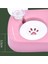 Pembe Tarzı Pet Köpek Kasesi Otomatik Besleyici Kedi Mama Kasesi Su Çeşmesi Kase Içme Yükseltilmiş Stand Bulaşık Kaseleri Kedi Maması ve Su Duşu (Yurt Dışından) 4