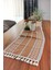 Pamuklu Şal Motif Dantel Örgü Runner 35X150 3