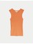 Regular Fit Yuvarlak Yaka Örme Bluz 4