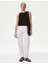 Marks & Spencer Regular Fit Crop Keten Bluz 1