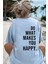 Only Trendwear Unisex Sırt Baskılı Do What Oversize Tshirt 1