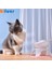 Beyaz Stil Kedi Kase Pet Köpek Kedi Yavaş Besleme Anti-Boğulma Omurga Korumak Su Gıda Kase Koruma Bakım Kase Dayanıklı Çok Fonksiyonlu Kase (Yurt Dışından) 2