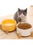 Yeşil Stil 400ML Seramik Pet Kase Kedi Yavrusu Besleme Malzemeleri Çift Pet Kaseler Köpek Maması Su Besleyici Köpek Aksesuarları Dayanıklı Çoklu Renk Seçeneği (Yurt Dışından) 4