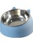 Mavi Stil 200ML Kedi Malzemeleri Kaymaz Kedi Köpek Kase 15 Derece Eğimli Koruma Boyun Köpek Kediler Besleyici Crashworthiness Base Pet Bowl (Yurt Dışından) 1
