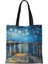 Style2 Hiçbir Fermuar Yeni Kadın Kanvas Alışveriş Çantası Yüksek Kaliteli Tote Fermuarlı Çanta Van Gogh Büyük Kapasiteli Omuz Çantaları Moda Eko Alışveriş Çantaları (Yurt Dışından) 1