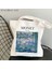 B2960 Kadın Omuz Çantası Monet Nilüferler Kawaii Çanta Harajuku Alışveriş Kanvas Alışveriş Çantası Kız Çanta Tote Shopper Bayan Çantası (Yurt Dışından) 3
