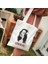 E130 Shopper Lana Del Rey Logo Grafik Hipster Karikatür Baskı Tote Alışveriş Çantaları Kız Moda Rahat Paket Yüksek Kapasiteli El Çantası (Yurt Dışından) 3