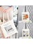 Mor Yıldız Hollow Kitaplar Tote Çanta T Bayan Tasarımcı Bez Çantalar Keten Yeniden Kullanılabilir Alışveriş Çantası Bakkaliye Omuz Çantaları Lady Shopper Için (Yurt Dışından) 4