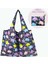 Pl-Caixing-3 L Naylon Büyük Yeniden Kullanılabilir Depolama Katlanabilir Eko Alışveriş Çantası Kawaii Bez Karikatür Su Geçirmez Dükkancı Süpermarket Çantaları Sevimli (Yurt Dışından) 3