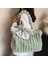 Gül Kırmızı Kadın Peluş Kare Koltuk Altı Çanta Sonbahar ve Kış Kürklü Moda Omuz Çantası Büyük Kapasiteli Alışveriş Çantası Düz Renk Kabarık Çanta (Yurt Dışından) 4