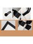 37X27X16CM Kanvas Keten Tote Çanta Büyük Kapasiteli Alışveriş Çantası Taşınabilir Çevre Dostu Bakkal Çanta Beyaz Renk Çok Boyutlu Kadın Alışveriş Çantası (Yurt Dışından) 5