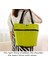 Siyah 49 x 39 x 29 cm Tekerlekli Katlanabilir Alışveriş Arabası Çantası Büyük Yeniden Kullanılabilir Kumaş El Çantası Bolsas Eko Kumaş Süpermarket Bakkal Çekme Sepeti Çantası (Yurt Dışından) 4