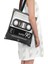 Style4 33X36 cm Yeni Moda Kaset Müzik Bant Kanvas Çanta Retro Sanat Eğlenceli Erkek Kadın Bez Çantalar Eğlence Seyahat Alışveriş Büyük Kapasiteli Plaj Çantaları (Yurt Dışından) 5