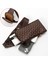 Kahverengi C Lüks Marka Küçük Ince Göğüs Çanta Erkekler Için Crossbody Çanta Kadın Sling Paketi Tasarımcı Göğüs Paketi Kısa Gezi Omuz Çantası Unisex (Yurt Dışından) 4