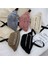 Bej Peluş Kadın Bel Çantası Düz Renk Kemer Çanta Omuz Crossbody Göğüs Çanta Marka Tasarımcısı Kadın Fanny Paketi Muz Kalça Çanta (Yurt Dışından) 2