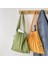 Mor 31X34CM Kadın Yün Örme Pileler Tote Organ Çanta Tasarımcısı Şık Dikiş Kontrast Kore Moda Omuz Alışveriş Çantası Kadınlar Için (Yurt Dışından) 2