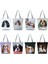 HL4415 Köpek Tote Charles Spaniel Köpek Baskı Kadın Çanta Moda Tote Omuz Çantaları Büyük Kapasiteli Alışveriş Çantası Bolsa Feminina Kolları (Yurt Dışından) 5