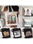 B 63 35X40CM Kadın Kanvas Londra Daunt Kitaplar Kanvas Tote Çanta Kütüphane Günlük Okuma Alışveriş Kitap Tutkusu Öğrenciler Pamuk Seyahat Kitapçı Sevimli Çanta (Yurt Dışından) 2