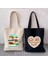 B 63 35X40CM Kadın Kanvas Londra Daunt Kitaplar Kanvas Tote Çanta Kütüphane Günlük Okuma Alışveriş Kitap Tutkusu Öğrenciler Pamuk Seyahat Kitapçı Sevimli Çanta (Yurt Dışından) 3