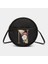 6gold N Altın Harf Adı Desen Serisi Yuvarlak Bayan Crossbody Saklama Çantası Çanta Telefon Cüzdan Messenger Omuz Okul Messenger Çanta (Yurt Dışından) 1