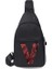 6 Letter V 2023 Erkek Göğüs Çantası Telefon Cebi Çapraz Vücut Boyun Yan Omuz Fanny Paketi Moda Çanta Mektup Baskı Açık Crossbody Spor Çantaları (Yurt Dışından) 1