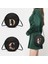 6gold N Altın Harf Adı Desen Serisi Yuvarlak Bayan Crossbody Saklama Çantası Çanta Telefon Cüzdan Messenger Omuz Okul Messenger Çanta (Yurt Dışından) 2