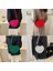 Oeange Moda Kalp Şekli Kadınlar Için Crossbody Çanta Yeni Katı Keçe Omuzdan Askili Çanta Rahat Bayan Çanta Tasarımcısı Kadın Çanta (Yurt Dışından) 2