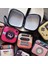 01 Retro Teneke Kare Bozuk Para Cüzdanı Kulaklık Çantası Kulaklık Cep Anahtar Kutu Saklama Kutusu Metal Fermuar Cüzdan Çanta Anahtarlık Tutucu (Yurt Dışından) 2