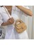 Bej Moda Halat Örgü Kadın Çanta Tasarımcısı Zincirler Dokuma Omuz Kadınlar Için Crossbody Çanta 2021 Küçük Kare Flap Bayan Çantalar (Yurt Dışından) 3