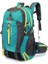 Göl Mavisi 40L Su Geçirmez Sırt Çantası Seyahat Yürüyüş Tırmanma Taktik Sırt Çantası Dizüstü Sırt Çantası Trekking Sırt Çantası Açık Erkek Kadın Spor Çantası (Yurt Dışından) 1