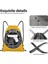 CLSND-A-800 Taktik Atıcılık Spor Glock Ipli Sırt Çantası Kadın Erkek Spor Salonu Spor Sackpack Katlanabilir Eğitim Çantası Çuval (Yurt Dışından) 5