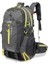 Gri 40L Su Geçirmez Sırt Çantası Seyahat Yürüyüş Tırmanma Taktik Sırt Çantası Dizüstü Sırt Çantası Trekking Sırt Çantası Açık Erkek Kadın Spor Çantası (Yurt Dışından) 1