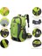 Gri 40L Su Geçirmez Sırt Çantası Seyahat Yürüyüş Tırmanma Taktik Sırt Çantası Dizüstü Sırt Çantası Trekking Sırt Çantası Açık Erkek Kadın Spor Çantası (Yurt Dışından) 5