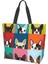Stil 4 Bir Boyut Fransız Bulldog Sevimli Moda Omuz Çantası Çanta Üst Kolu Satchel Çanta Kadınlar Için Iş Okul Seyahat Alışveriş Rahat (Yurt Dışından) 2