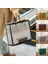 Beyaz 50X45X12CM 1 Adet Yeniden Kullanılabilir Çevre Dostu Tote Çanta Alışveriş Çantalar Kadın Şeffaf Çanta Su Geçirmez Pvc Alışveriş Çantası Saklama Çantası Hediye Için (Yurt Dışından) 2
