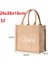 M-26X26X18CM Adınız Veya Logonuz Özel Ad Jüt Alışveriş Çantası Kadın Çanta Saplı Su Geçirmez Büyük Kapasiteli Çeşitli Eşyalar Saklama Çantası Kişiselleştirilmiş Hediye Çanta (Yurt Dışından) 1