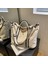 Siyah Kadın Crossbody Çanta Büyük Kapasiteli Kumaş Omuz Bez Çantalar Ayarlanabilir Omuz Askıları Basit Kontrast Renk Alışveriş Çantası (Yurt Dışından) 2
